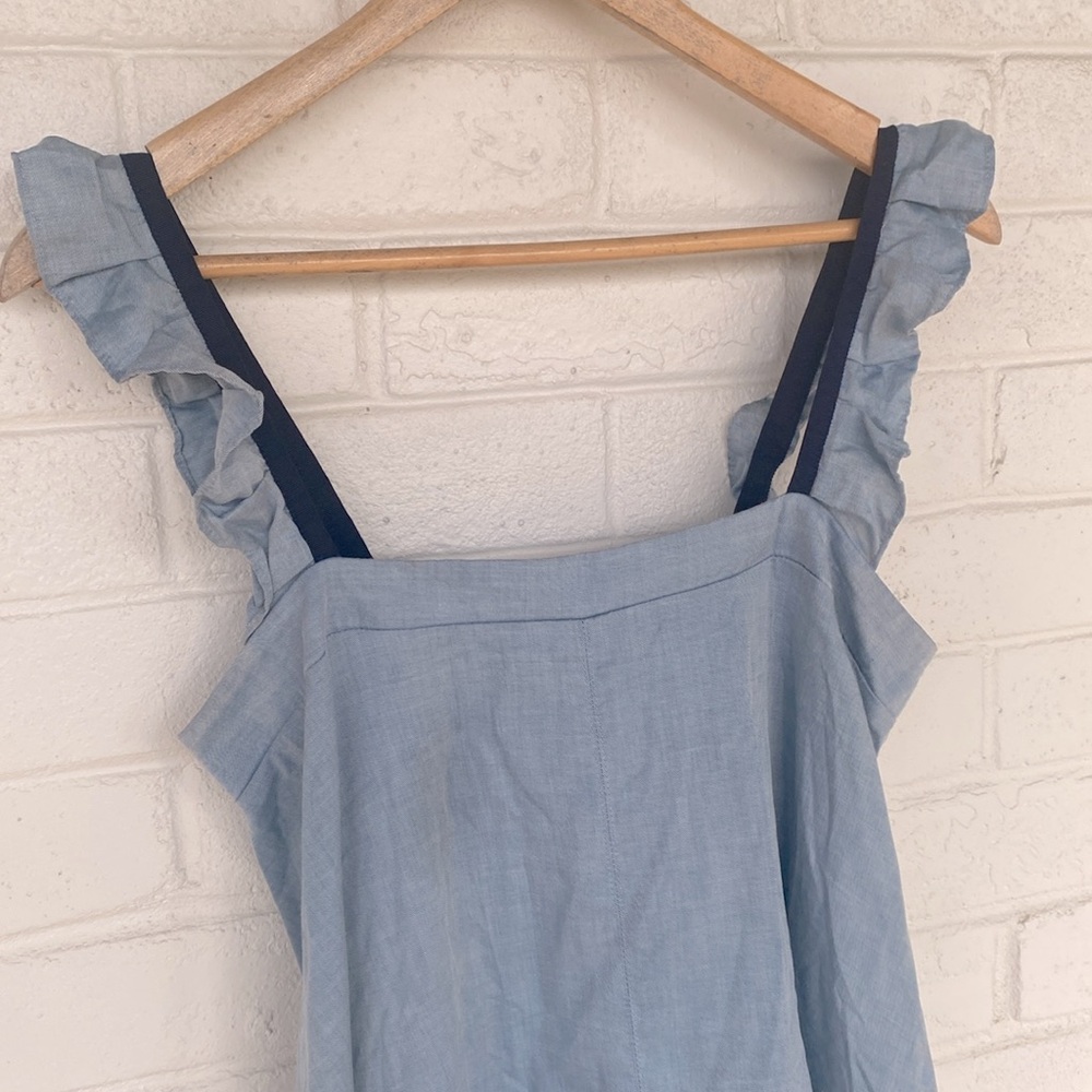 Hatch The Nelli Chambray Maternity Dress 2 - Picture 3 of 9